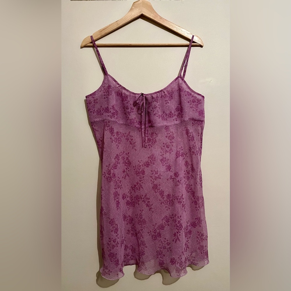 🩷 Rose Passion Mauve Floral Nightie
